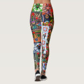 Galo de Barcelos, Portugal Leggings (Rückseite)