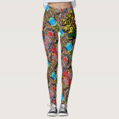 Galo de Barcelos, Portugal Leggings (Vorderseite)