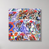 Galo de Barcelos, Portugal Leinwanddruck (Vorderseite)