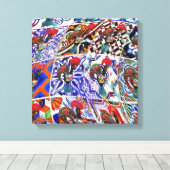 Galo de Barcelos, Portugal Leinwanddruck (Insitu (Holzboden))