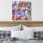 Galo de Barcelos, Portugal Leinwanddruck (Insitu (Schlafzimmer))