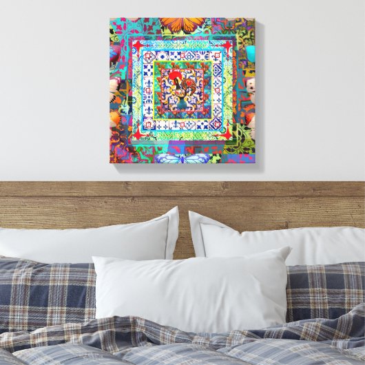 Galo de Barcelos, Portugal Leinwanddruck (Insitu (Schlafzimmer))