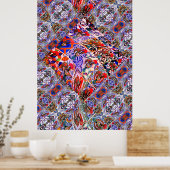 Galo de Barcelos, Portugal Poster (Küche)