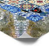 Galo de Barcelos, Portugal Poster (Ecke)