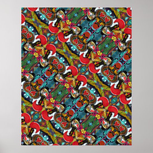 Galo de Barcelos, Portugal Poster (Vorne)