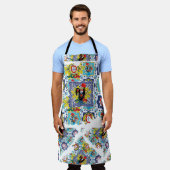 Galo de Barcelos, Portugal Schürze (Getragen)