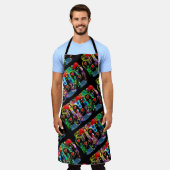 Galo de Barcelos, Portugal Schürze (Getragen)