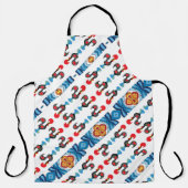 Galo de Barcelos, Portugal Schürze (Vorderseite)