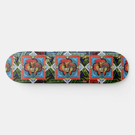 Galo de Barcelos, Portugal Skateboard (Horizontal)
