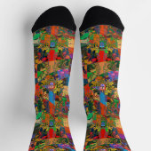 Galo de Barcelos, Portugal Socken (Oben)