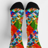 Galo de Barcelos, Portugal Socken (Oben)