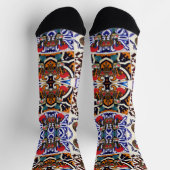 Galo de Barcelos, Portugal Socken (Oben)