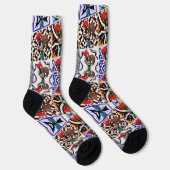 Galo de Barcelos, Portugal Socken (Rechts)