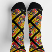 Galo de Barcelos, Portugal Socken (Oben)