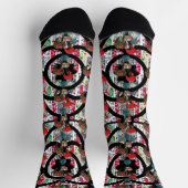 Galo de Barcelos, Portugal Socken (Oben)