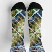 Galo de Barcelos, Portugal Socken (Oben)