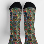 Galo de Barcelos, Portugal Socken (Oben)