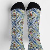 Galo de Barcelos, Portugal Socken (Oben)