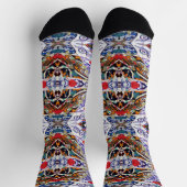 Galo de Barcelos, Portugal Socken (Oben)