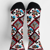 Galo de Barcelos, Portugal Socken (Oben)