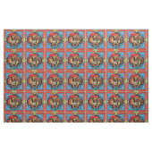 Galo de Barcelos, Portugal Stoff (Fat Quarter (45,7 x 55,9 cm))