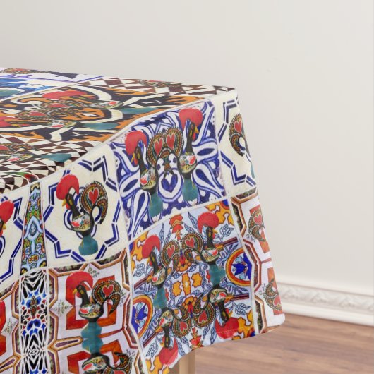 Galo de Barcelos, Portugal Tischdecke (Beispiel)