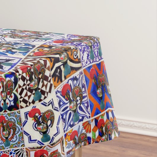 Galo de Barcelos, Portugal Tischdecke (Beispiel)