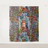 Galo de Barcelos, Portugal Wandteppich (Vorderseite)