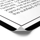 Galois Poster (Ecke)