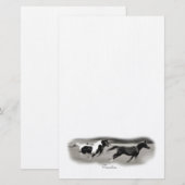 Galopp Briefpapier (Vorne/Hinten)