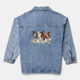 Galoppierende Glory-Denimjacke Jeansjacke