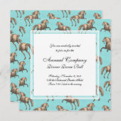 Galoppierender spanischer einladung (Vorne/Hinten)