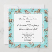 Galoppierender spanischer einladung (Rückseite)