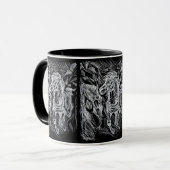 Galoppierendes Pferd – Edvard Munch Personalisiert Tasse (Vorderseite Links)