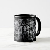 Galoppierendes Pferd – Edvard Munch Personalisiert Tasse (VorderseiteRechts)