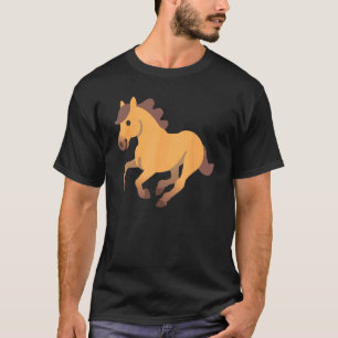 Galoppierendes Pferd Rennpferd Kostüm T-Shirt