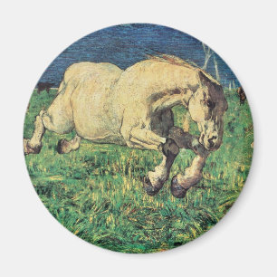 Galoppierendes Pferd von Giovanni Segantini, Vinta Magnet