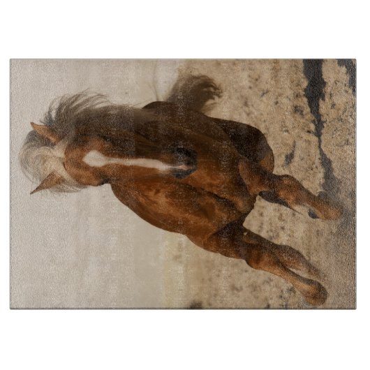 Galoppierendes Schneidebrett (Vorderseite)