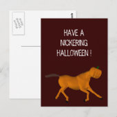 Galoppierpferd Postkarte (Vorne/Hinten)