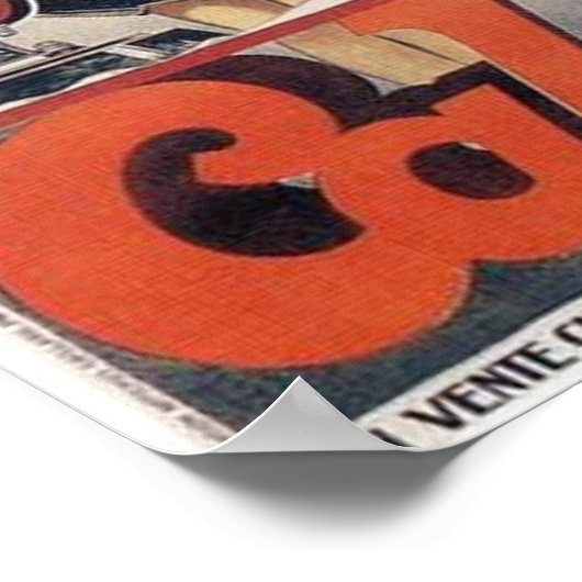 Galor Irons - Kinderbügelanzeige Poster (Ecke)