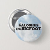 Galoschen für Bigfoot - runder Knopf Button (Vorne & Hinten)