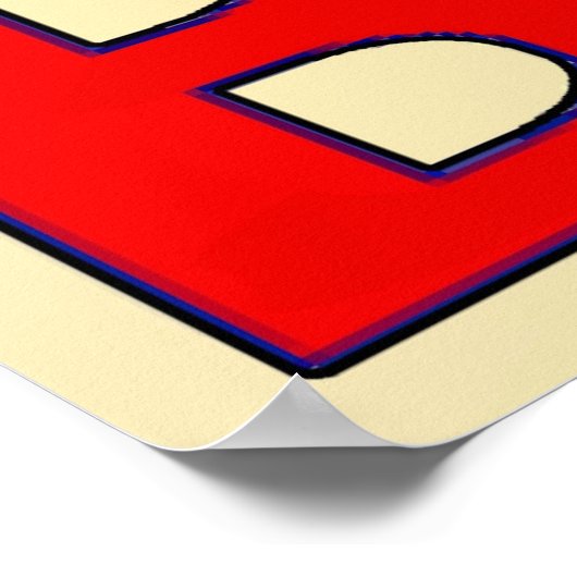 Gals on Beach Poster (Ecke)