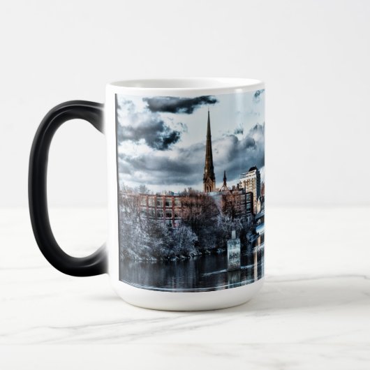 Galt Cambridge Morphing mug Verwandlungstasse (Links)