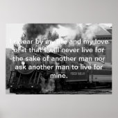 Galt's Credo Poster (Vorne)