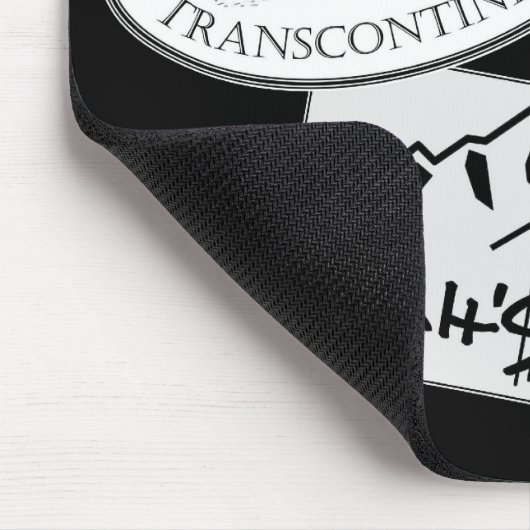 "Galts Gulch", "Taggart Transco…", "Rearden… " Mousepad (Ecke)