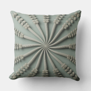 Galuh Spiralranke 3D Batik-Muster Kissen