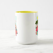 Galungan in Bali Illustration Tasse (Zentrum)