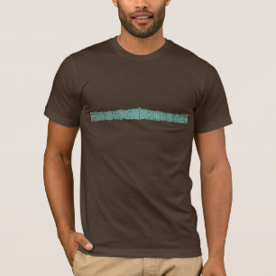 Galvanek Gekritzel-Kleidungs-Linie D T-Shirt