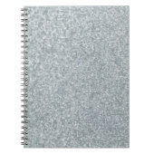 galvanisierter Metalllook Notizblock (Vorderseite)