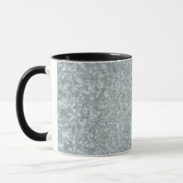 galvanisierter Metalllook Tasse